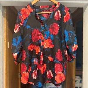 Ivanka Trump floral top